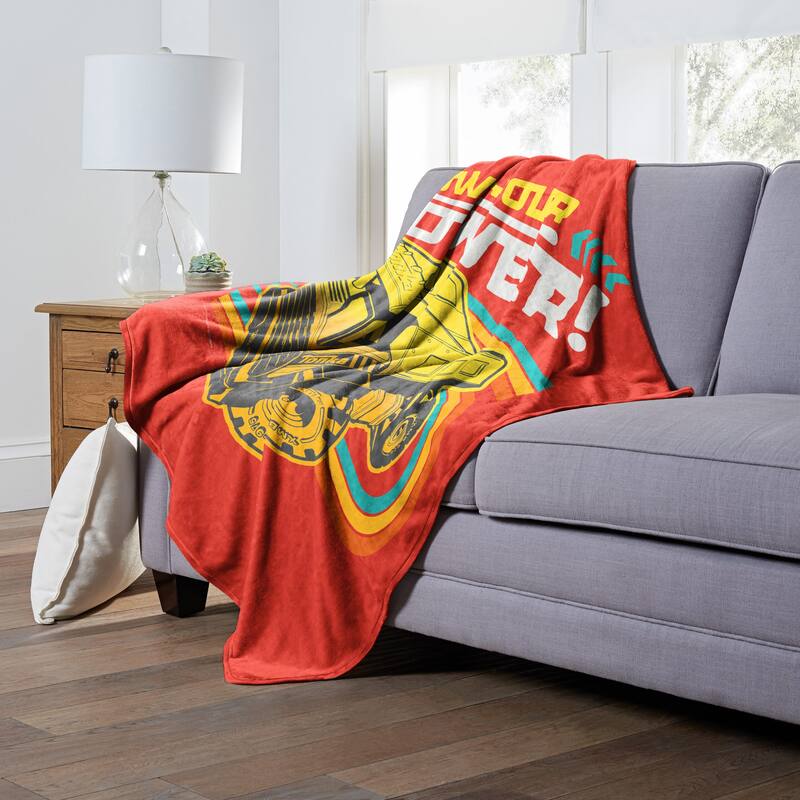 Hasbro Tonka Silk Touch Throw Blanket