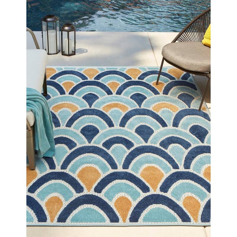 Outdoor Helena Collection Area Rug