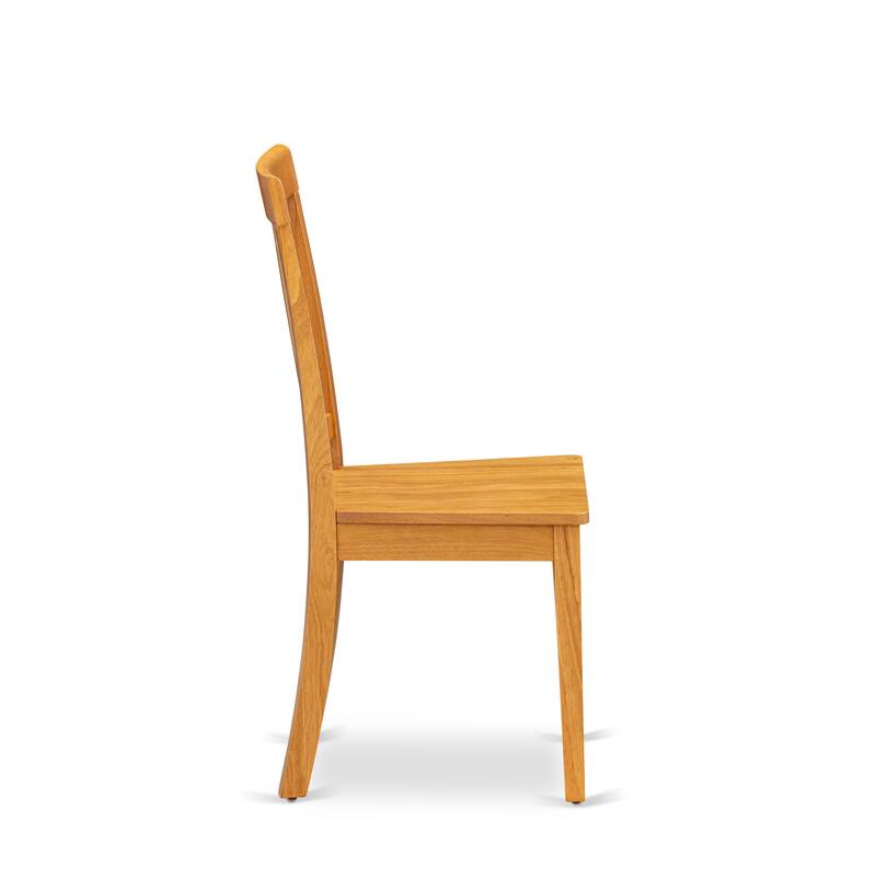 East West Furniture Dining Table Set Includes a Rectangle Wooden Table with Dropleaf and Dining Chairs (Pieces Options)