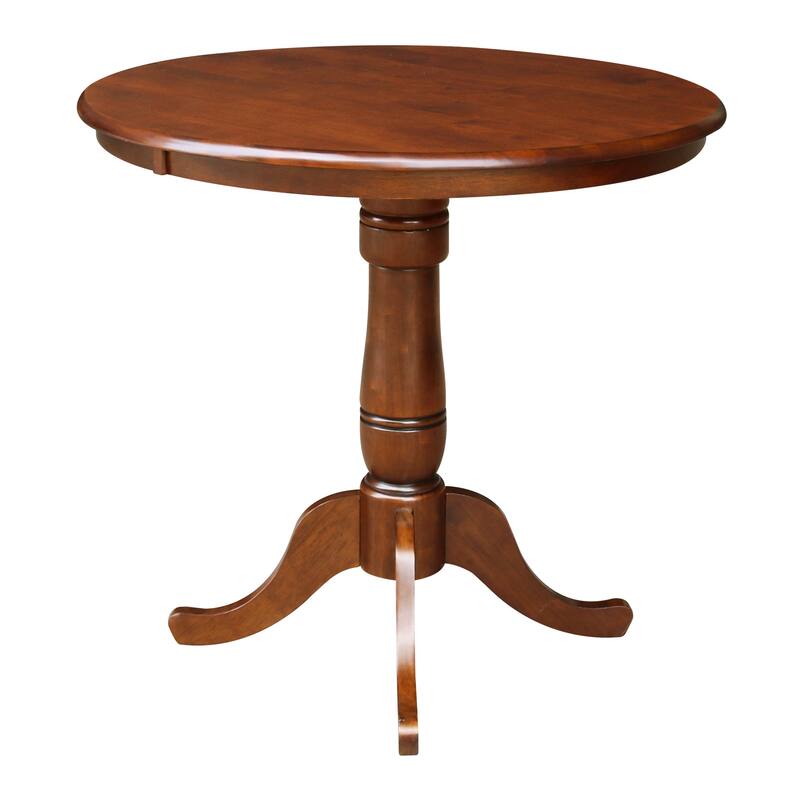 International Concepts Round Pedestal Table