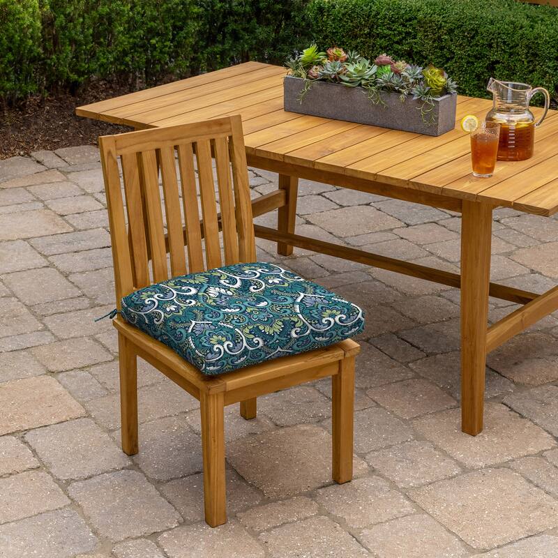 ARDEN Outdoor Plush Modern Tufted Seat Cushion, 20 x 20