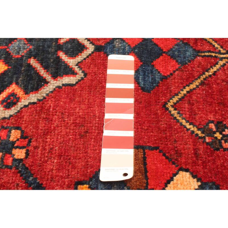 ECARPETGALLERY Hand-knotted Konya Anatolian Red Wool Rug - 3'10 x 7'6