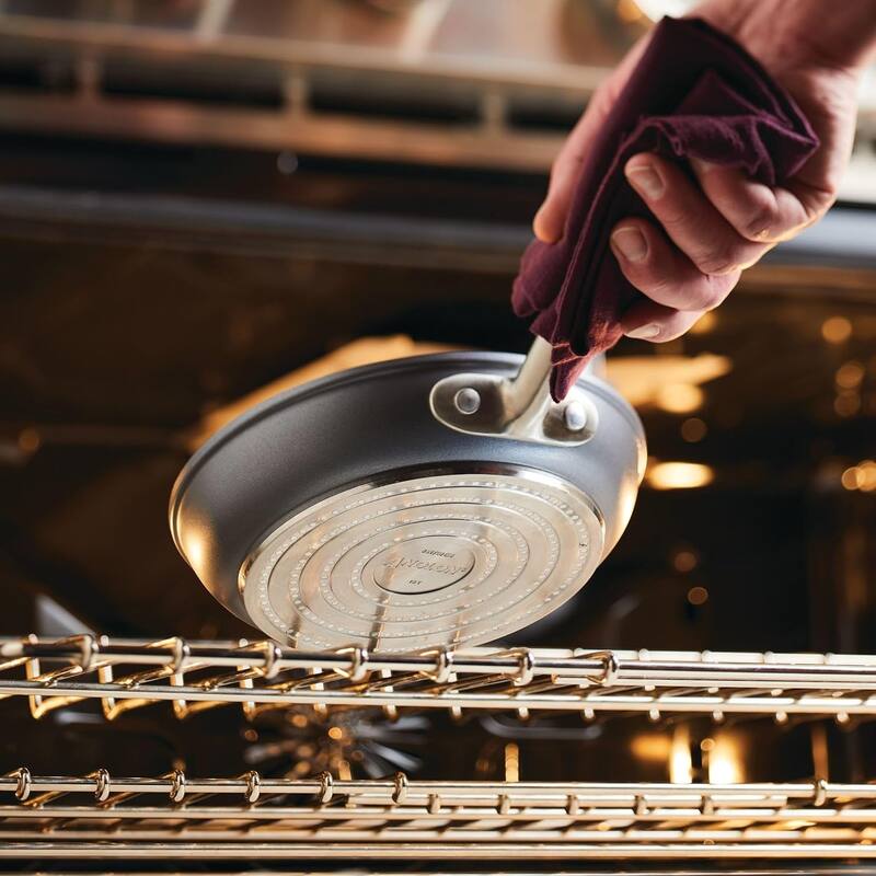 8-Inch Accolade Forged Hard Anodized Nonstick Frying Pan/Skillet, Moonstone Gray