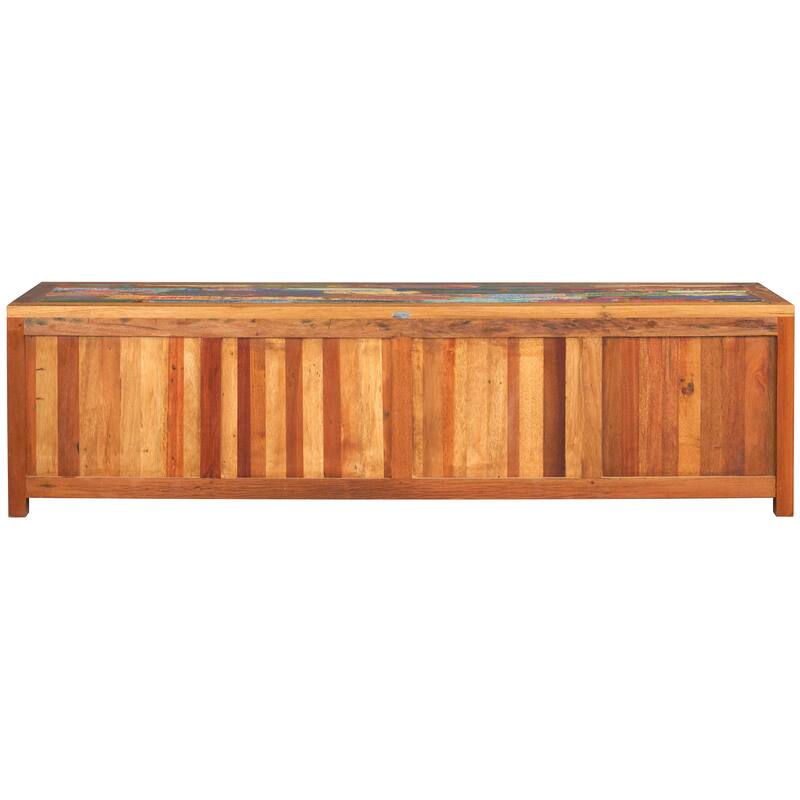 Chic Teak Chest With 8 Drawers Made From Recycled Teak Wood Fishing Boats