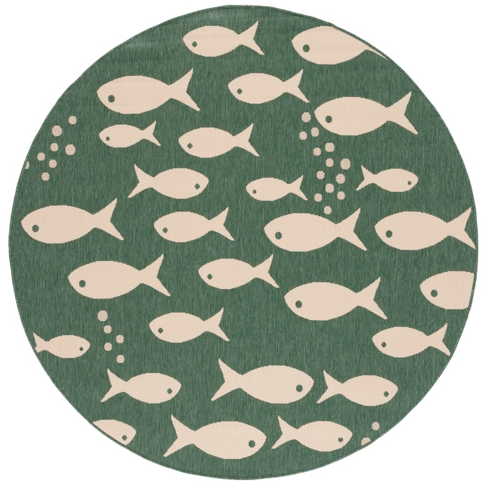 SAFAVIEH Courtyard Ragne Indoor/ Outdoor Waterproof Patio Backyard Rug