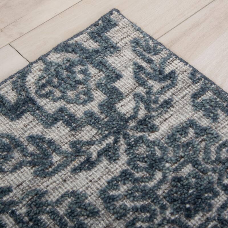 Alora Decor Coquette Hand knotted Geometric Rug