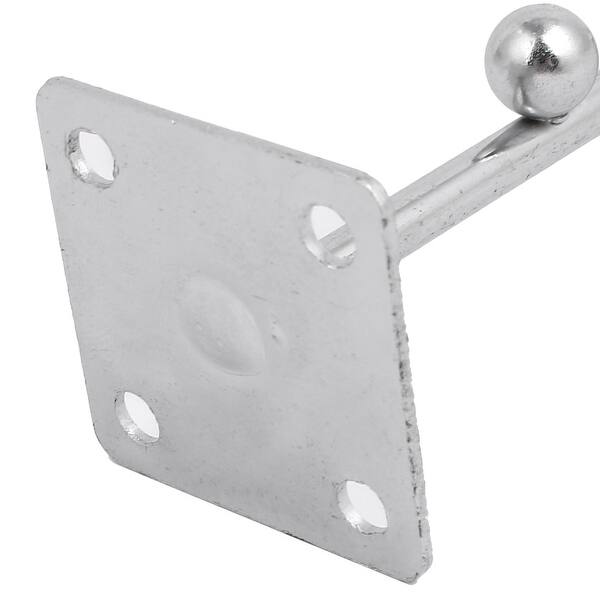 Wall Mount Waved Waterfall Hanger Rack 5 Beads Garment Display Hook