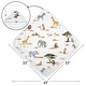 preview thumbnail 4 of 4, Sweet Jojo Designs Jungle Animals Boy, Girl, Unisex/Gender Neutral Hooded Baby Towels - Toddler Bath Towel -Boho Wildlife Safari