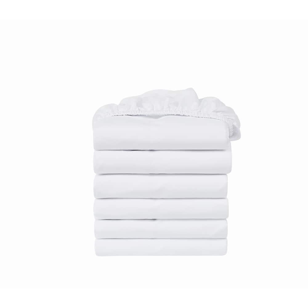 Truly Soft Hospitality 6 PACK Fitted Sheet Set
