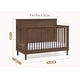preview thumbnail 2 of 8, Penelope 6-in-1 Convertible Crib - Greenguard Gold Certified