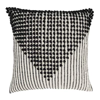 Woven Diamond Pattern Throw Pillow