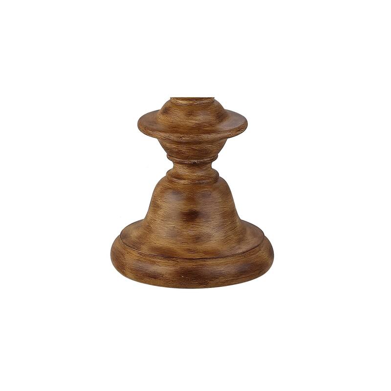 Amelia 67" Resin LED Floor Lamp, Brown by JONATHAN Y - 67" H x 20" W x 20" D