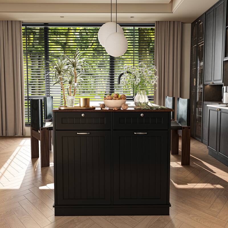 Simple Kitchen Cabinet Dining Cabinet with Drawers, Buffet Cabinet Sideboard Accent Cabinet Base Cabinet