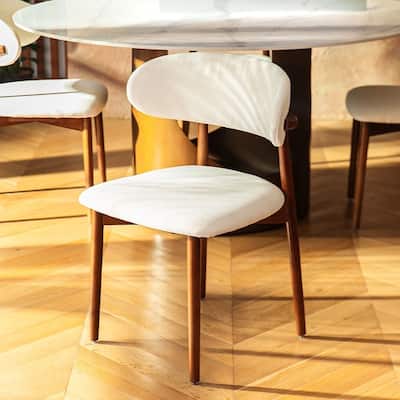 Modern Round Dining Table for Diningroom，White Glossy Stone Tabletop,Bronze Carbon Pedestal