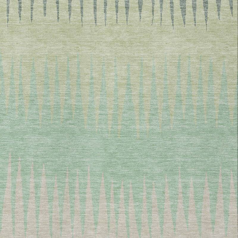 HomeRoots Striped Transitional Rectangle Outdoor Rug
