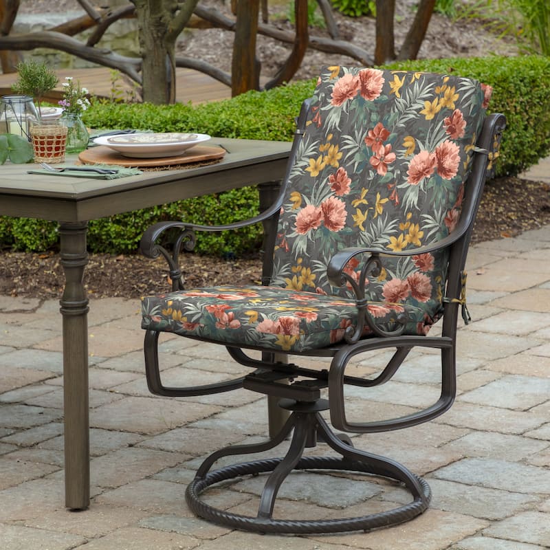 ARDEN Craft Outdoor 44 x 20 in. High Back Dining Chair Cushion