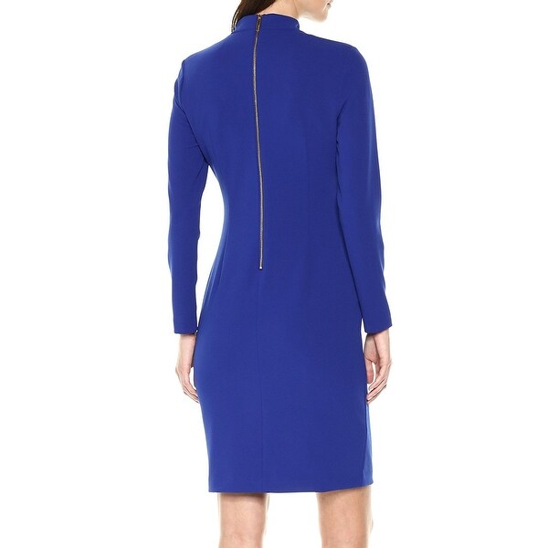 long sleeve calvin klein dress