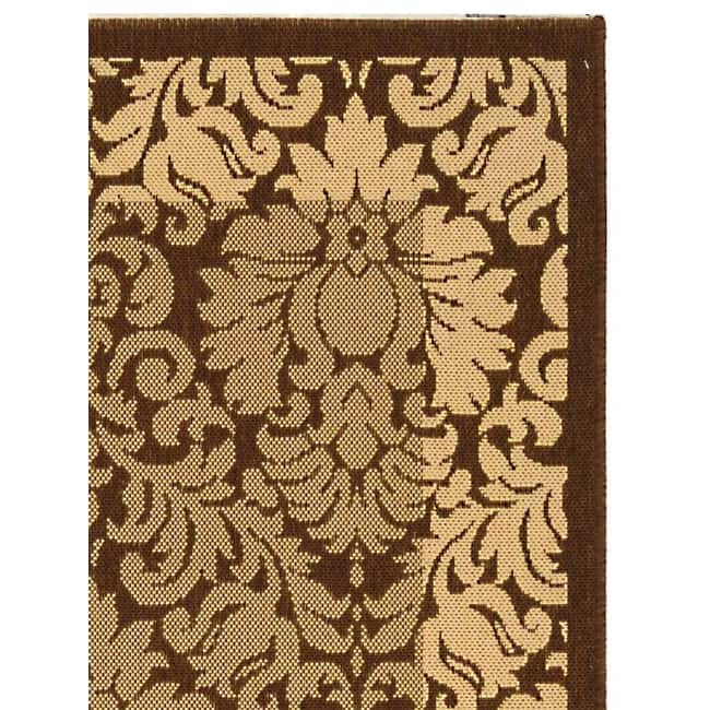 SAFAVIEH Courtyard Peggie Indoor/ Outdoor Patio Backyard Rug