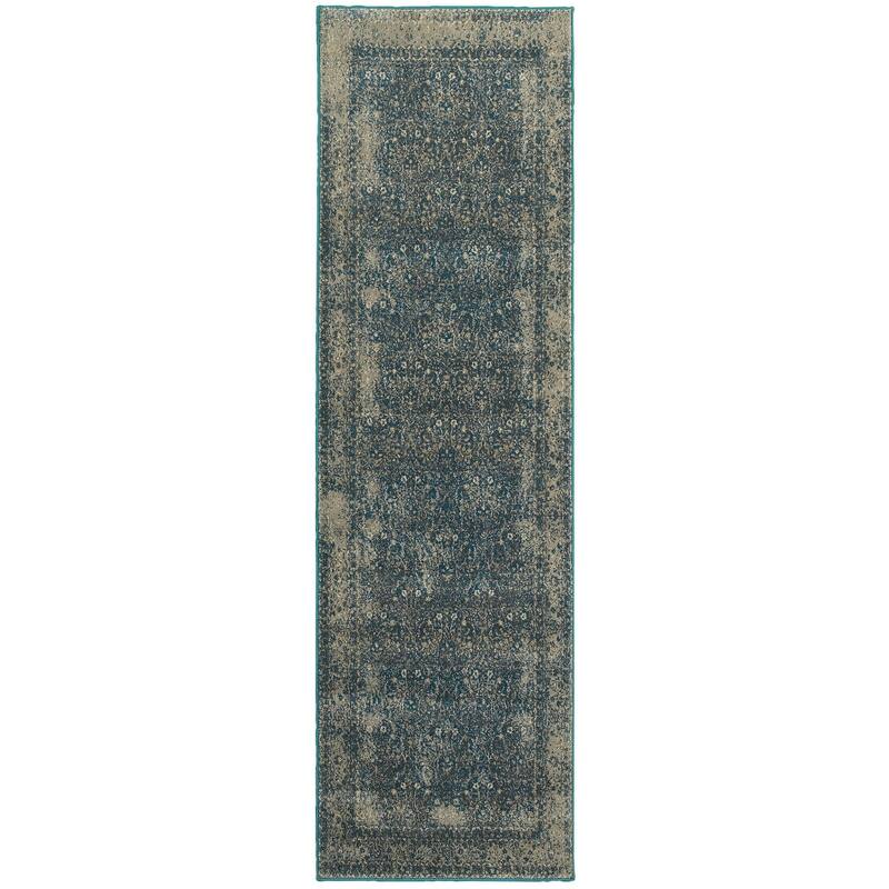 Vista Home Paloma Faded Traditional Floral Area Rug