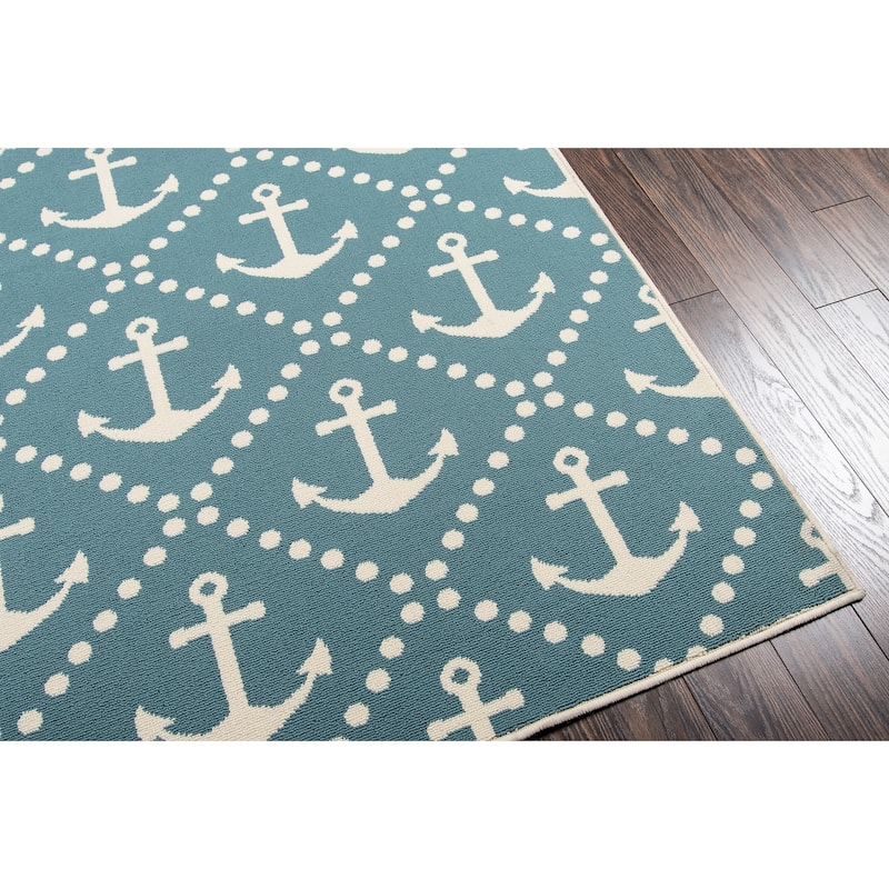 Momeni Baja Anchors Indoor Outdoor Rug