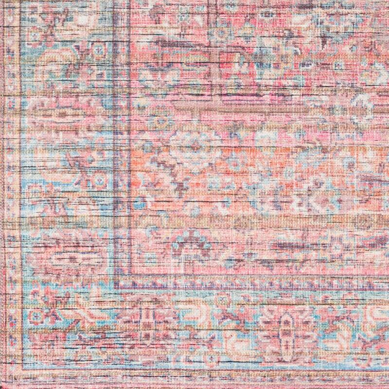 Livabliss Seema Traditional Medallion Machine Washable Area Rug
