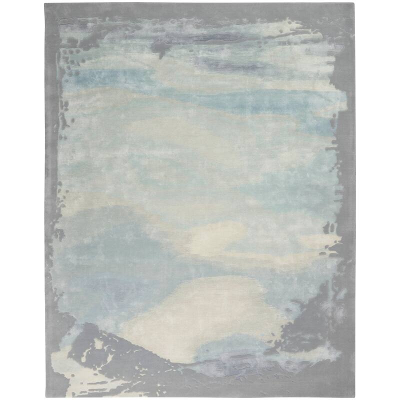 Nourison Prismatic Modern Abstract Shimmer Area Rug