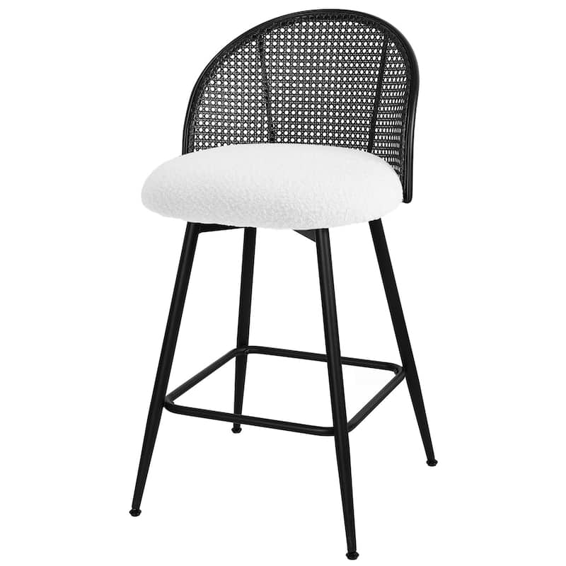 26"/29" Swivel Barstools Counter Height Bar Stool w/ Metal Legs