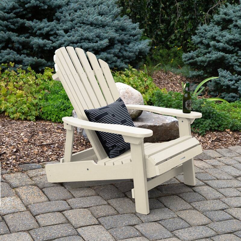 HIGHWOOD King-Size Folding and Reclining Adirondack Chair