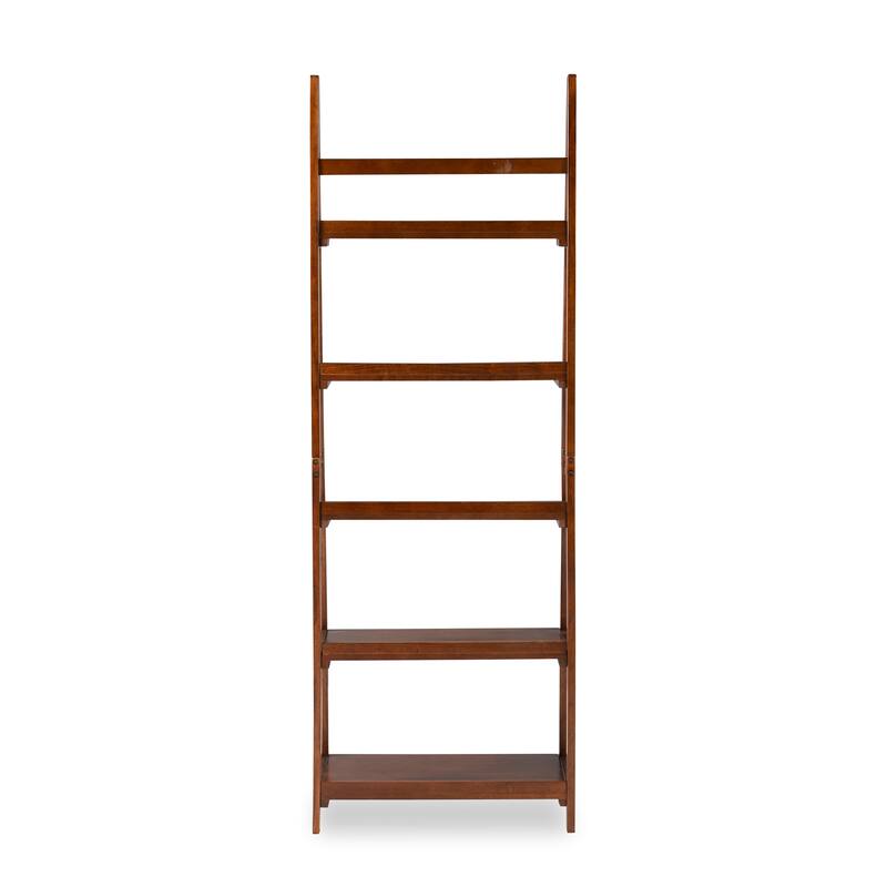 Meade Mid-century Modern Ladder Bookcase