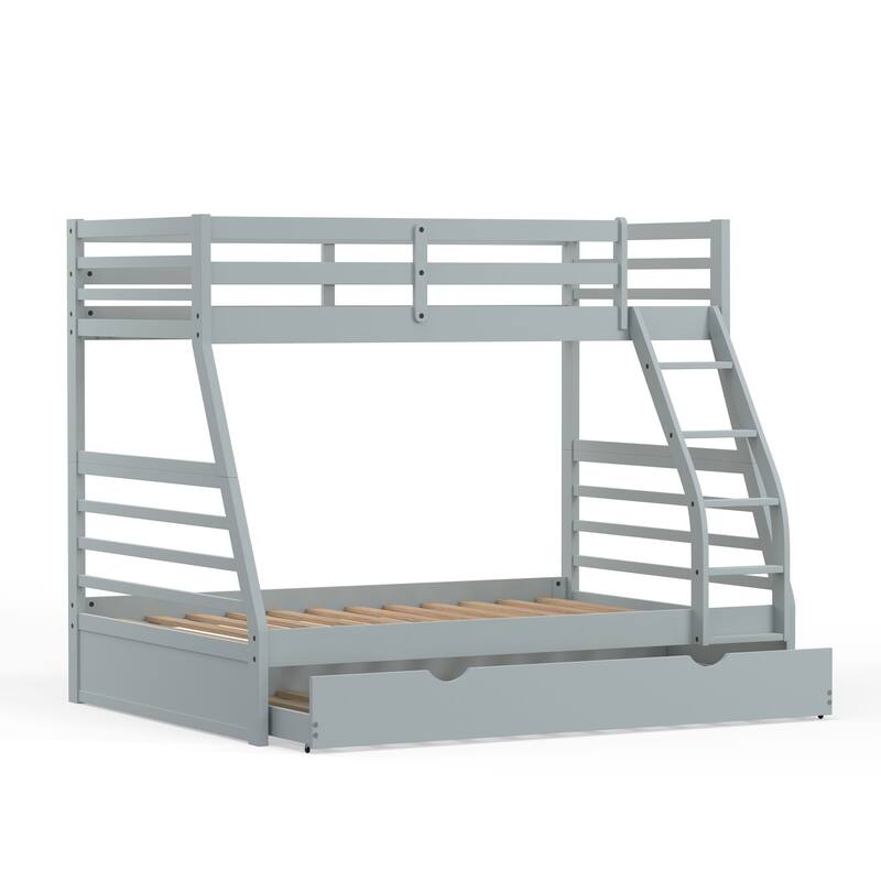 Plana Wood Bunk Bed and Trundle