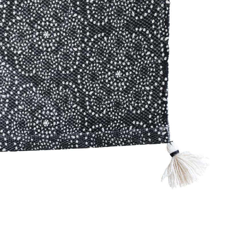 Foreside Home & Garden 2x3 Foot Boho Floral Outdoor Rug - 2' x 3' Rectangle