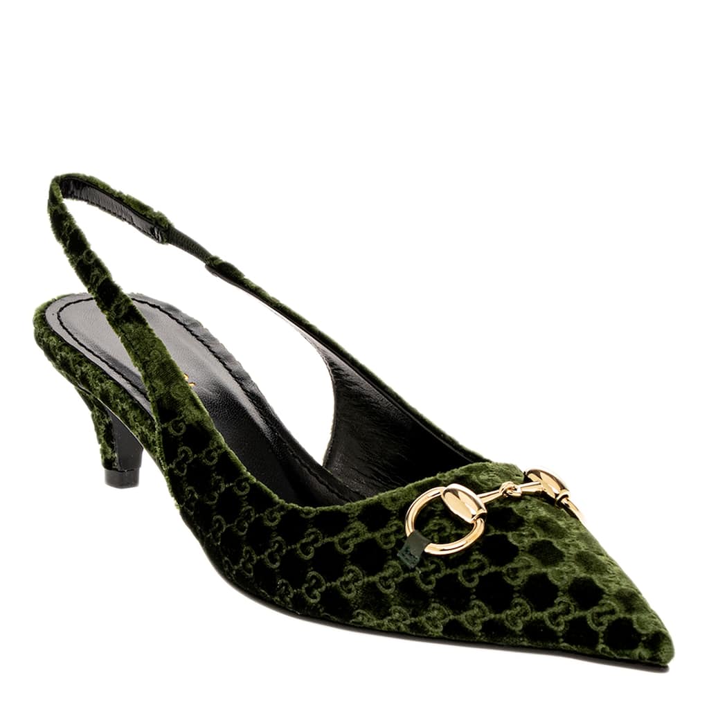 Gucci Slingback Pumps with Horsebit