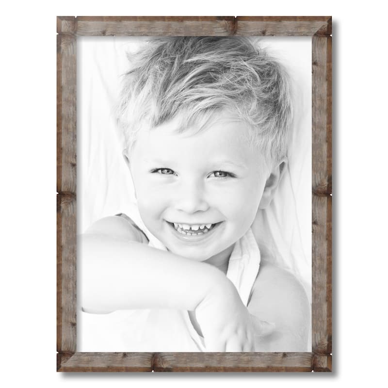 ArtToFrames Bosswood Rustic 18x24 Inch Picture Frame, 1.63 Inch Wood Poster Frame Available in Multiple Colors (SM-SC-18x24)
