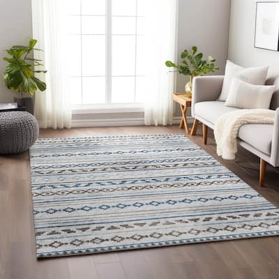 Premium Washable Super Soft Moroccan Boho Mayfield Rug
