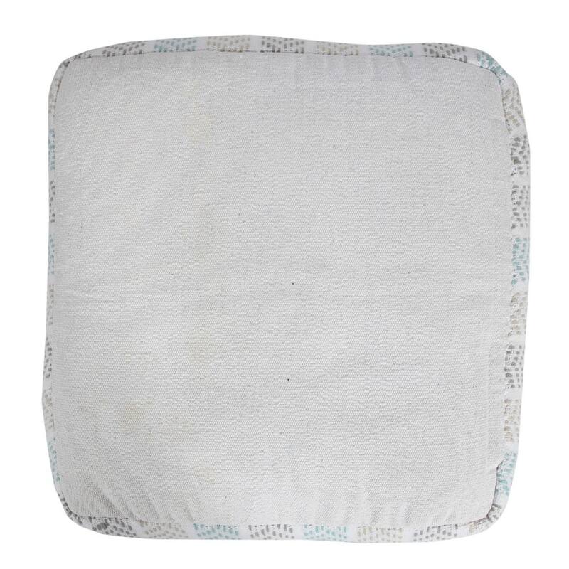 Sevita Everyday Chevron Stripe Pouf Ottoman