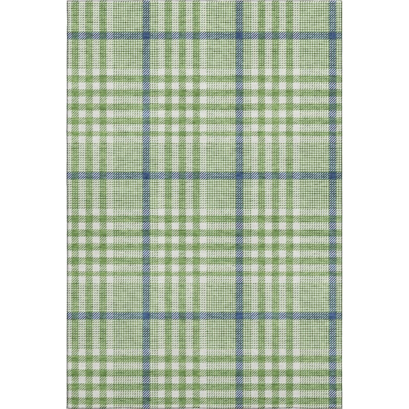 Premium Washable Super Soft Modern Plaid Mayfield Rug