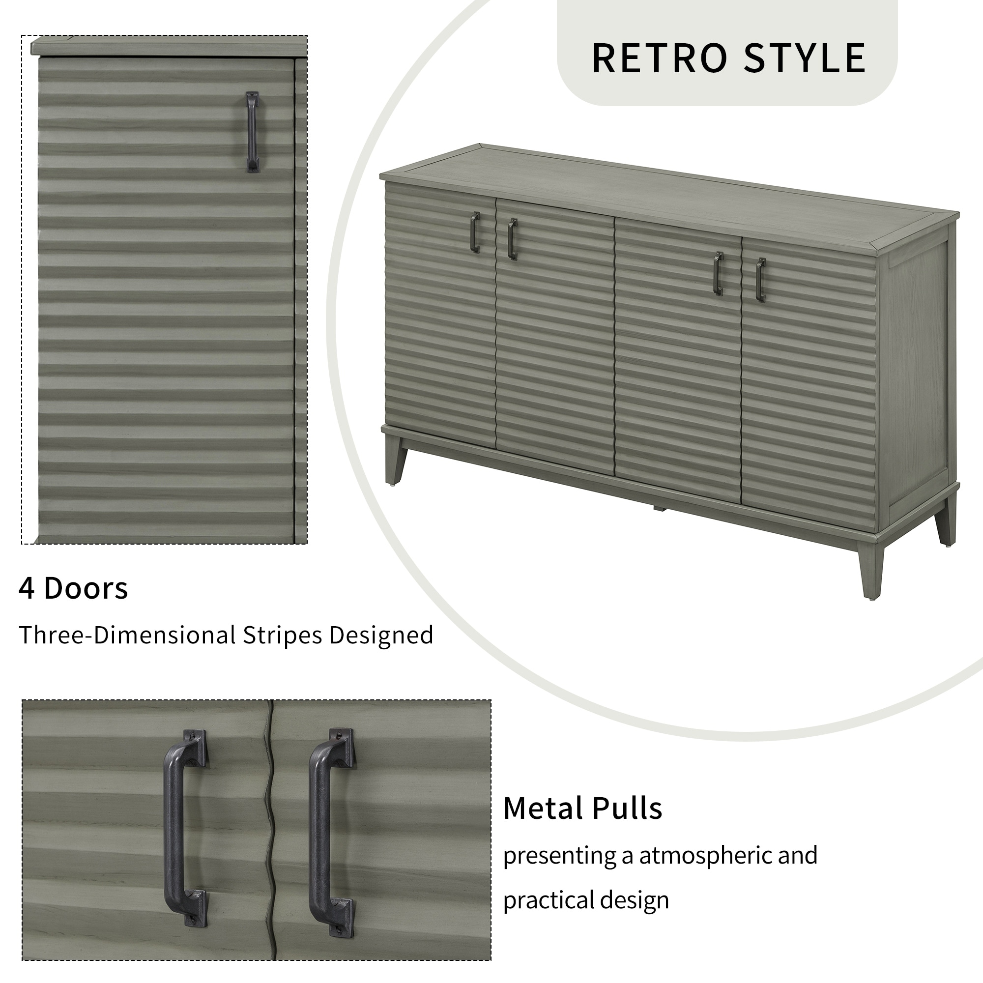 Retro metal storage cabinet sale