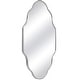 preview thumbnail 8 of 38, Irregular Accent Mirror Scalloped Wall Mirror