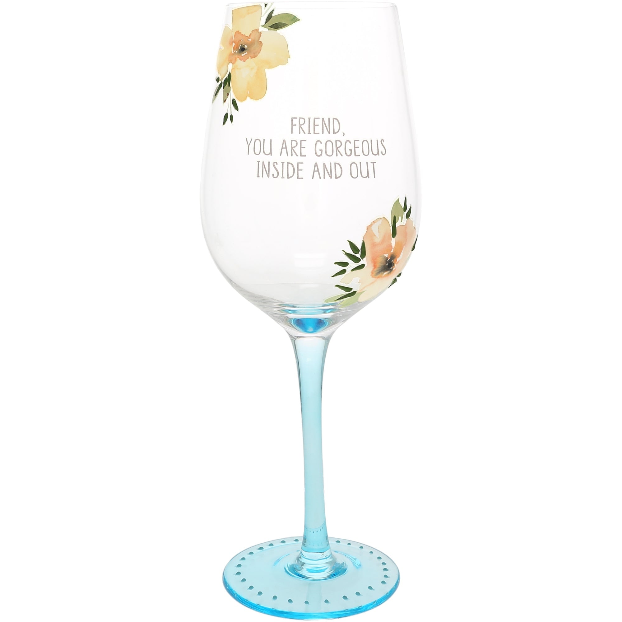 Pavilion Gorgeous Friend Wine Glass - 16 oz