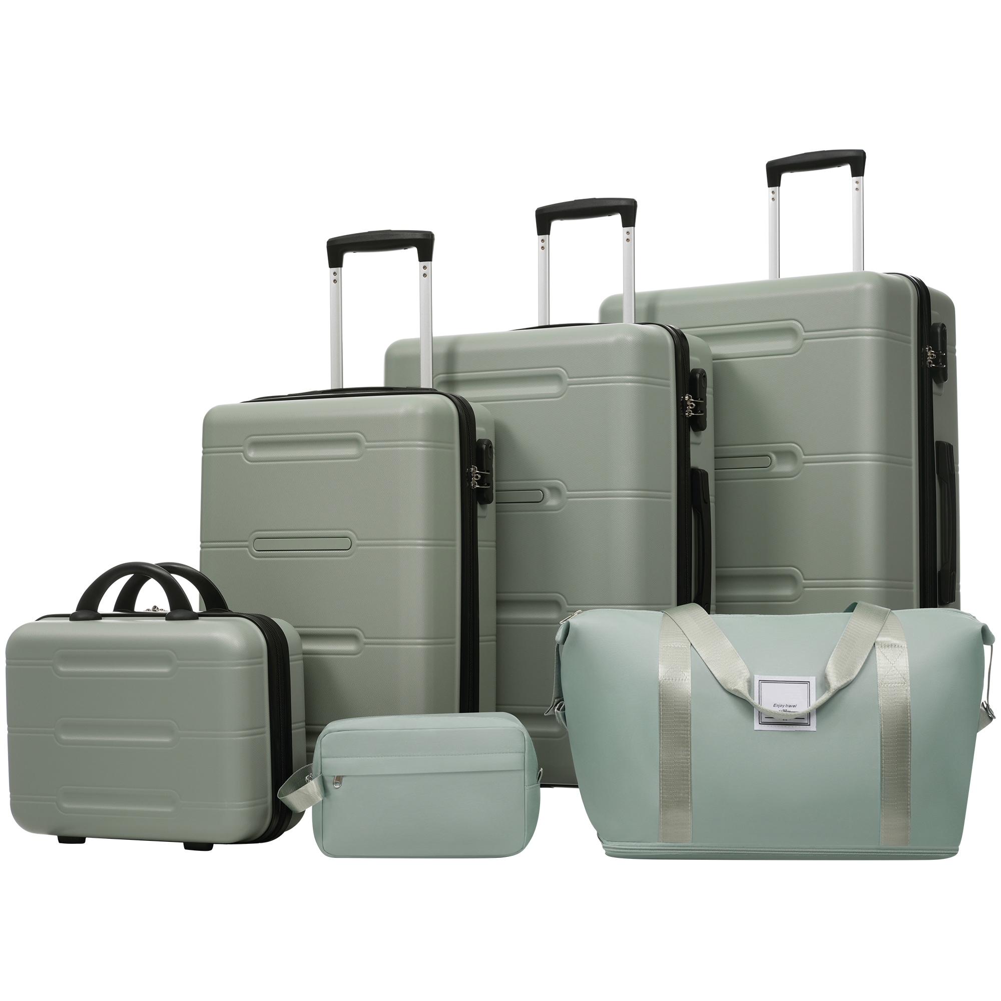 6 Piece Luggage Set