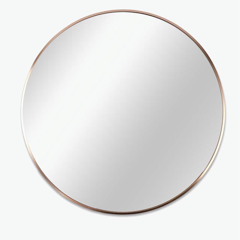 36 IN Metal Round mirror
