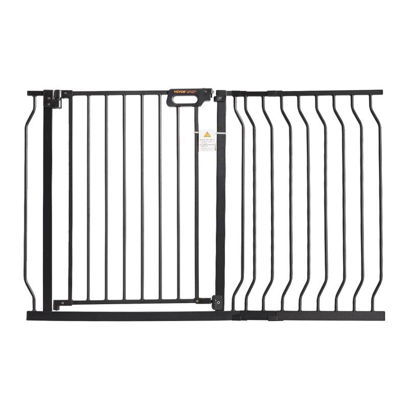 30-Inch-High Adjustable Extra Wide Baby Gate with Dual-Swing Design and Auto Locking Mechanism - 30 inches