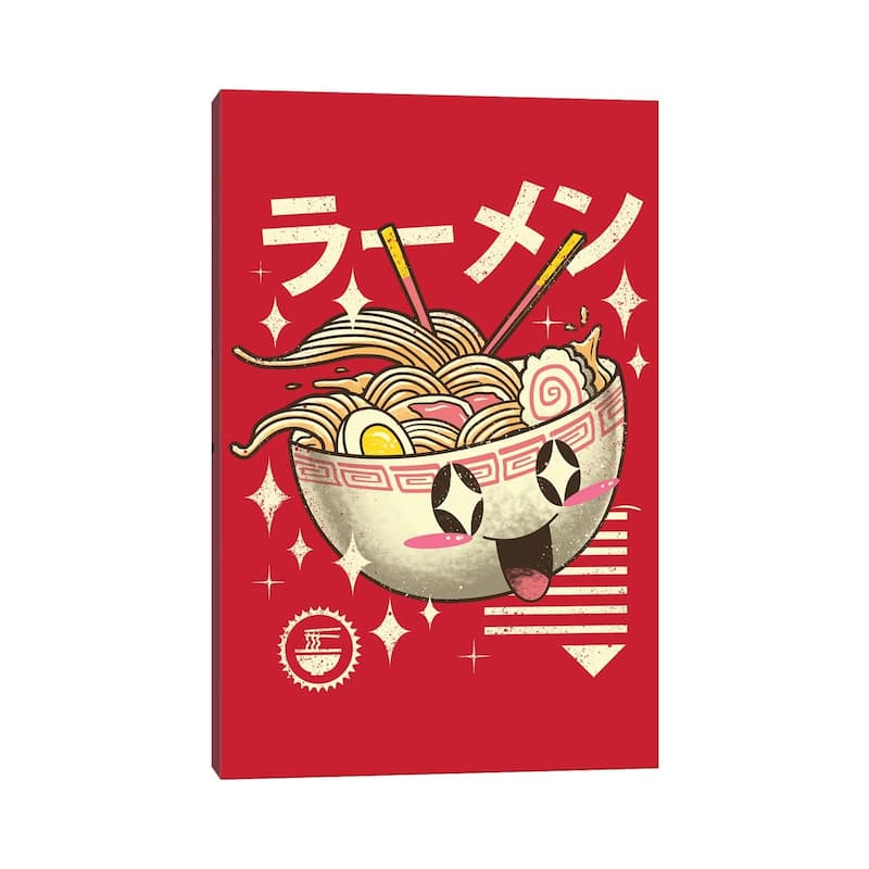 iCanvas "Kawaii Ramen" by Vincent Trinidad Canvas Print
