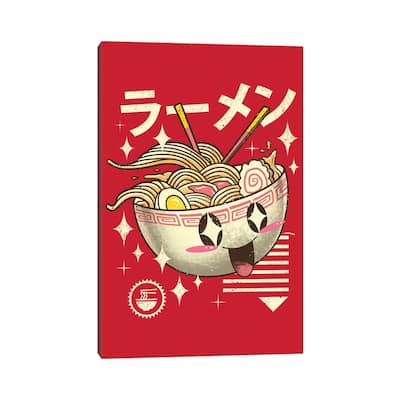 iCanvas "Kawaii Ramen" by Vincent Trinidad Canvas Print