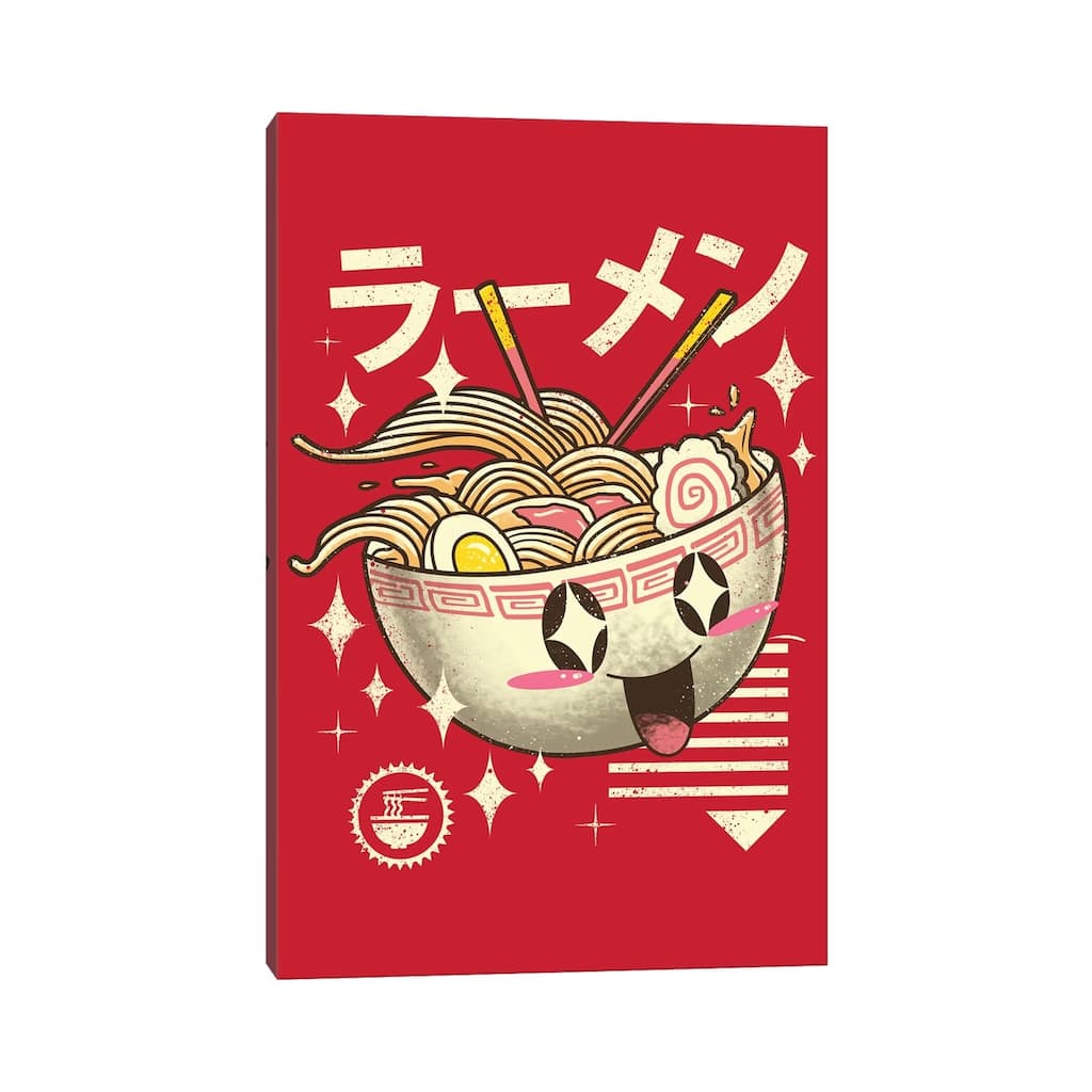 iCanvas "Kawaii Ramen" by Vincent Trinidad Canvas Print