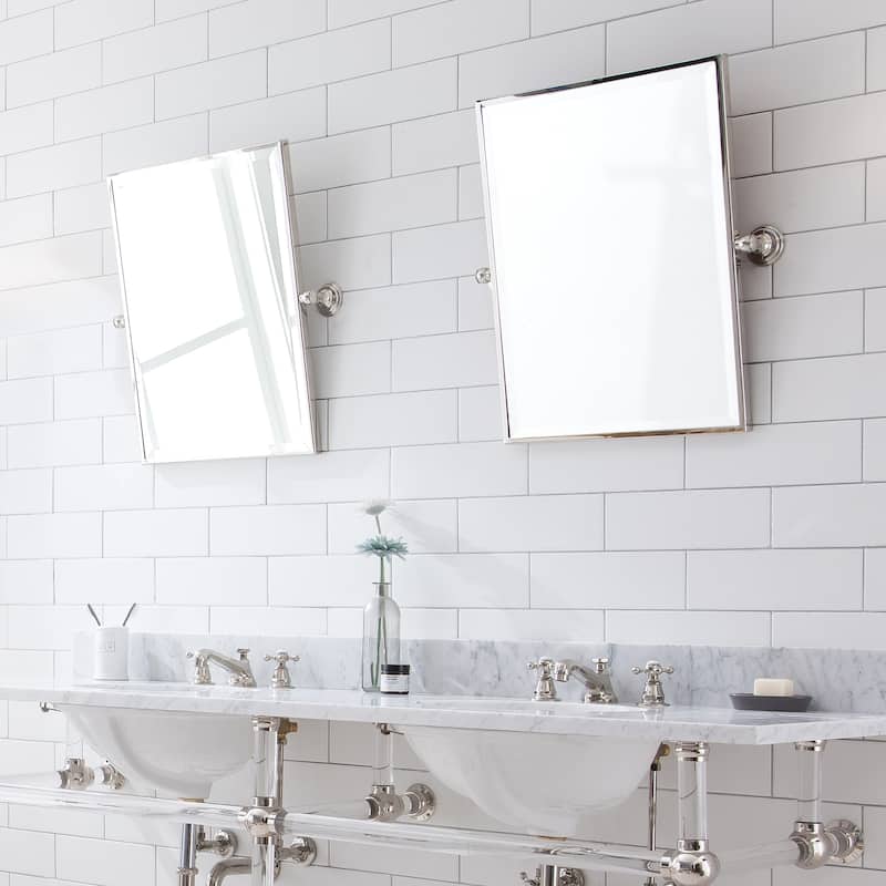 Metal Retangular Mirror 18" X 24"