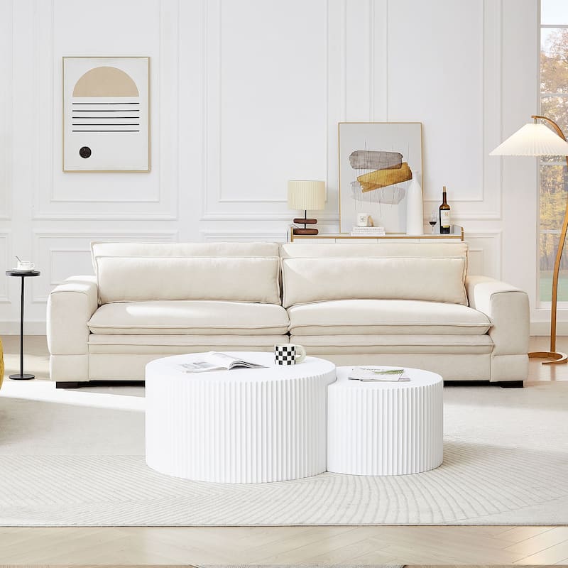 Mid-Century Sofa Couch Modern Upholstered Couch for Livingroom,Bedroom, Apartment, Home Office