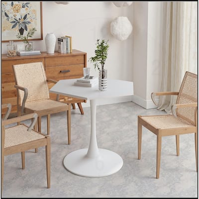 31.50"Modern Hexagonal Coffee Table with MDF Table Top