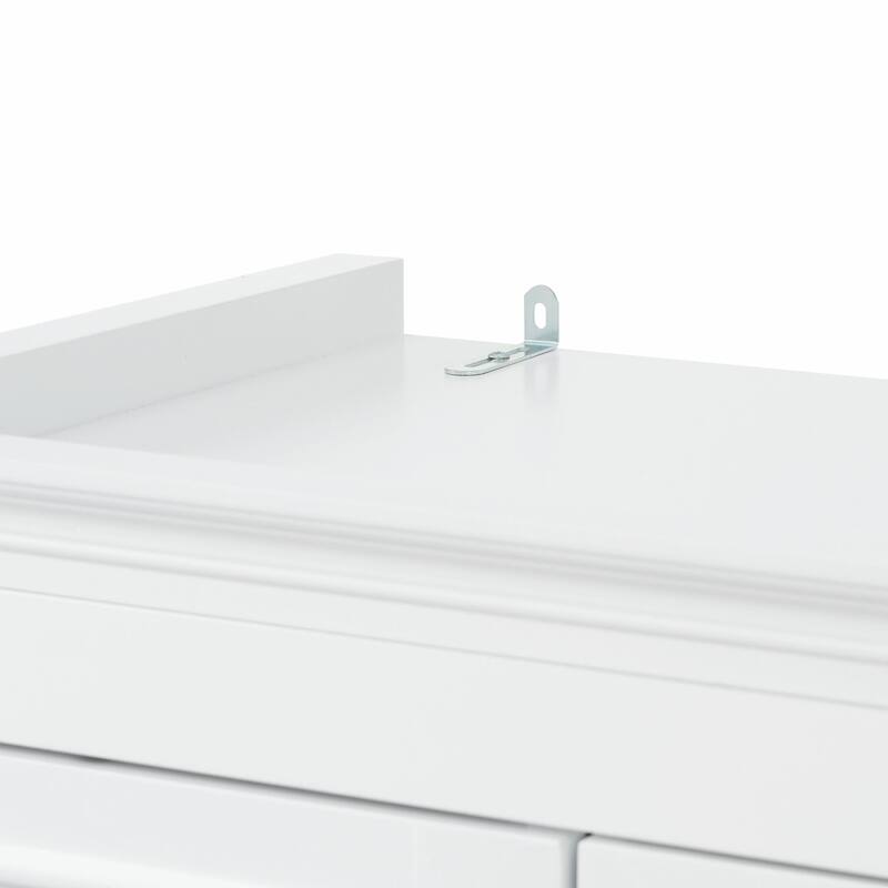 70.8" Freestanding Bathroom Vanity, Modern Elegant Design, 4 Doors & 1 Drawer, Space-Saving Storage