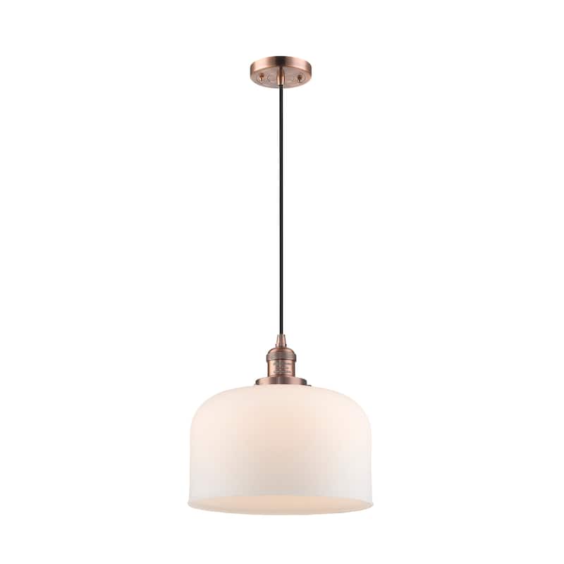 Innovations Lighting Franklin Restoration Bell - 1 Light 12" Cord Hung Mini Pendant
